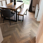 Atlanta 14/2 x 90mm Infused Grey Oak Herringbone Engineered Flooring