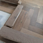 Atlanta 14/2 x 90mm Infused Grey Oak Herringbone Engineered Flooring